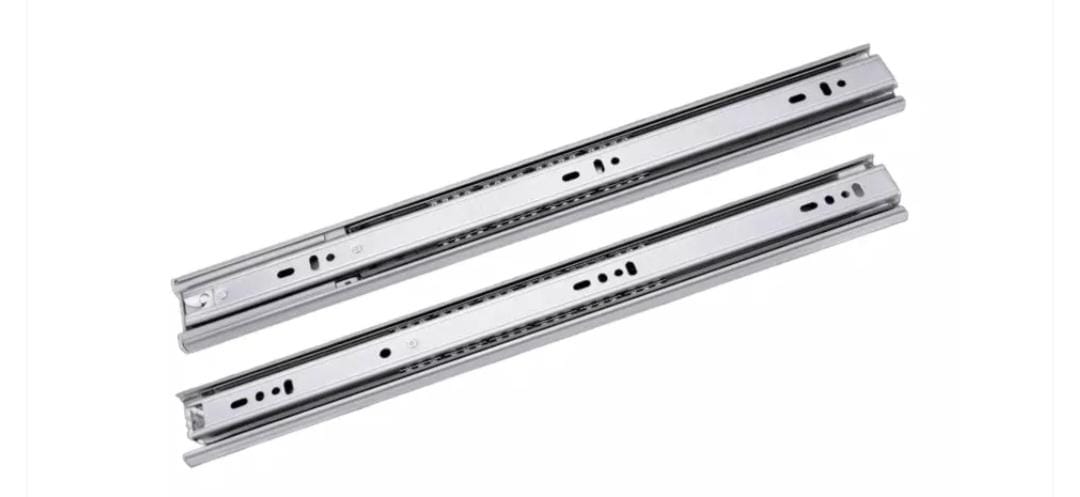 Adison Telescopic Drawer Channel Pack Of 2 Pcs Stainless Steel And Heavy 18 Inch