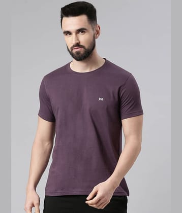 Force NXT Pack of 1 100% Cotton Regular Fit Men's T-Shirt ( Light Blue )