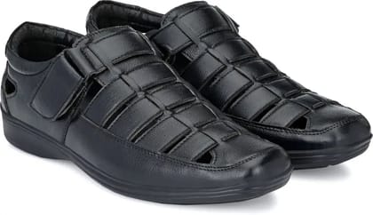 Casual Black Sandals for Men (N) Casual Black Sandals for Men (N)
