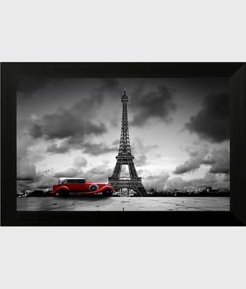 Saf - Places Painting With Frame