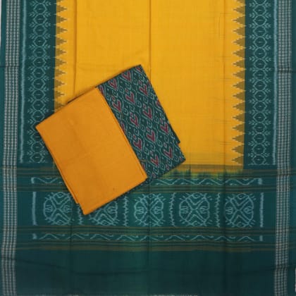 Sambalpuri Cotton Dress Set(Green ) Sambalpuri Cotton Dress Set(Green )