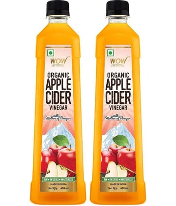 WOW Life Science Apple Cider Vinegar ( Pack of 2 )