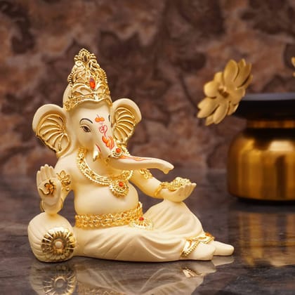 Craftlayout Resin Ganesha Idol For Car Dashboard 5 Inch Craftlayout Resin Ganesha Idol For Car Dashboard 5 Inch