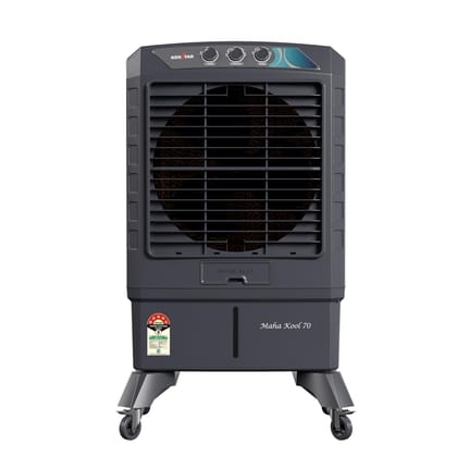 Kenstar Maha Kool HC 70 L Desert Air Cooler, Anti-Bacterial Honeycomb Pads, High-Speed Fan, Inverter Ready, 50Ft Powerful Air Throw, 1-Yr Product Warranty+5-Yr Warranty on Pump&Motor|5-Star BEE Rating - Grey