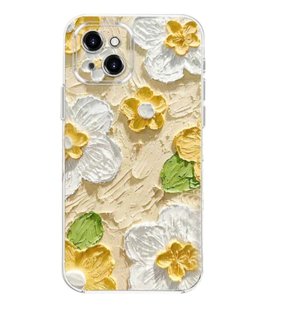 Tulip - New Oil Painting Flower Shockproof iPhone Case iPhone 15 PRO MAX