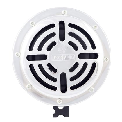 UNO Minda D857007 12V D125 Chrome Horn Set (with Relay) for all Universal Cars