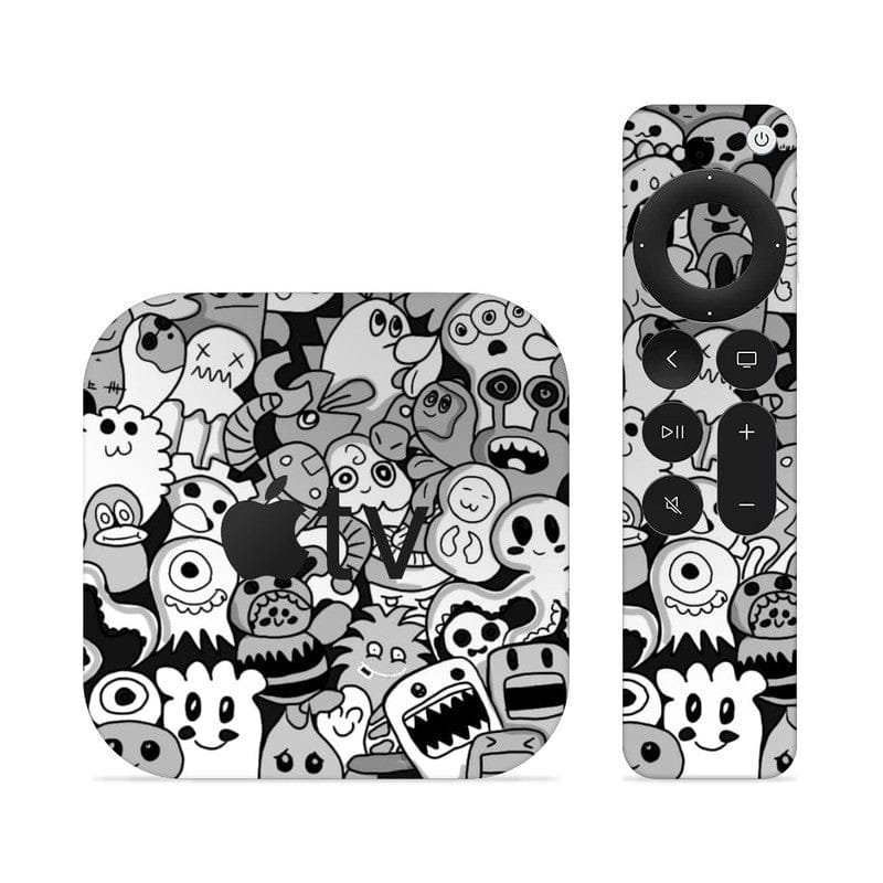 Robotic Ghost 1 Skin For Apple TV