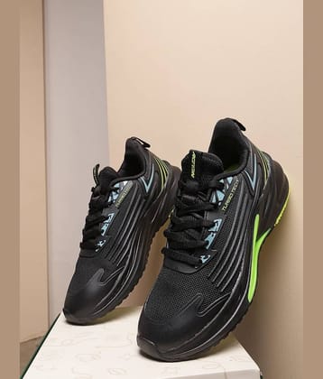 Action NITRO-804 Black Men's Sports Running Shoes