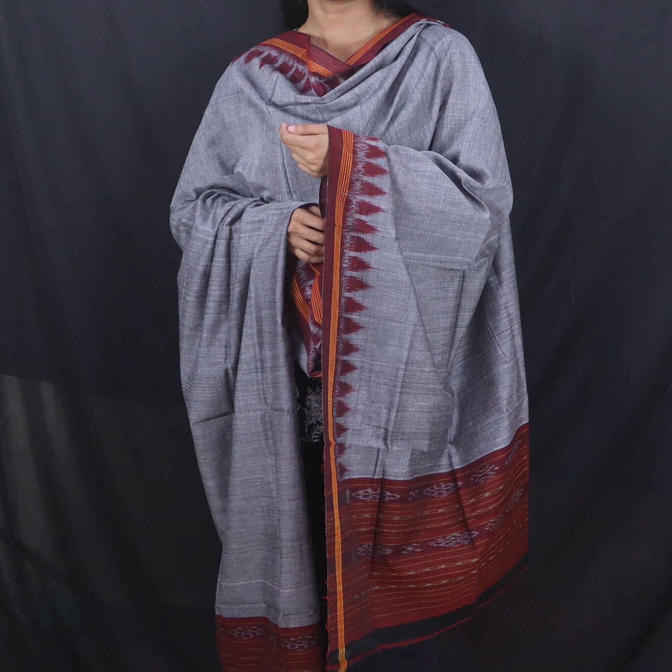 Handloom Nuapatna Cotton Dupatta