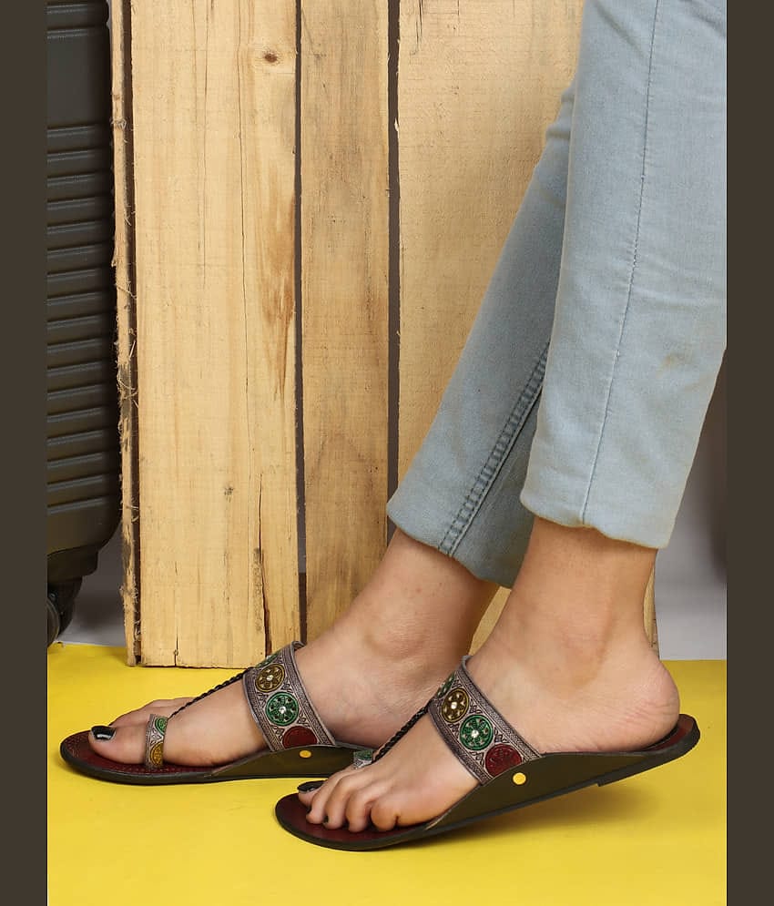 Picktoes Black Women's Flats