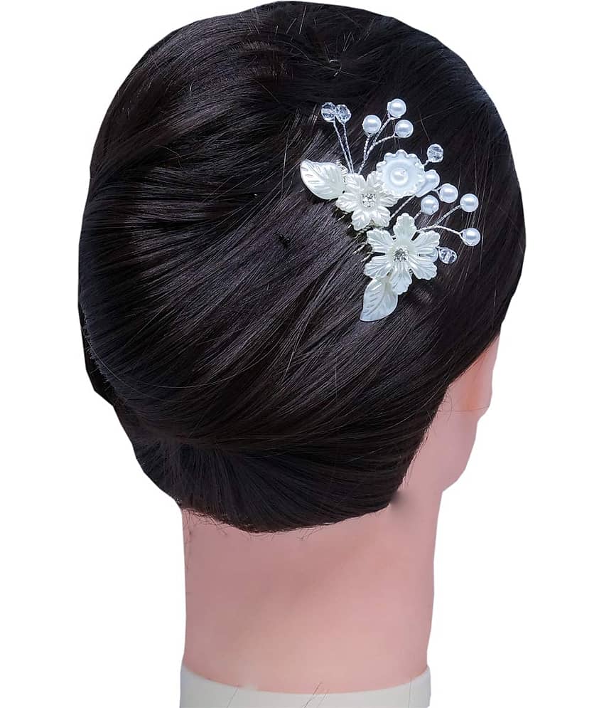 FOK White Party Hair Extension