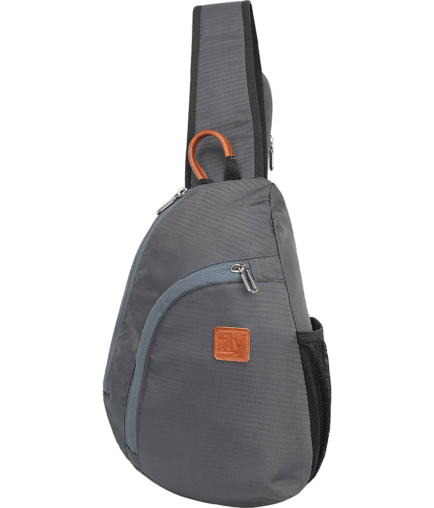 Fly Fashion Medium Grey 6 Ltrs Laptop Bags