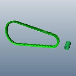 ABSEE0E000000GS - Boss Drive (Green) - DESTINI 110 BS6 OBD2 PHB(Sept.,2025)
