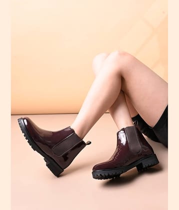 Fashion Victim Brown Women's Ankle Length Boots