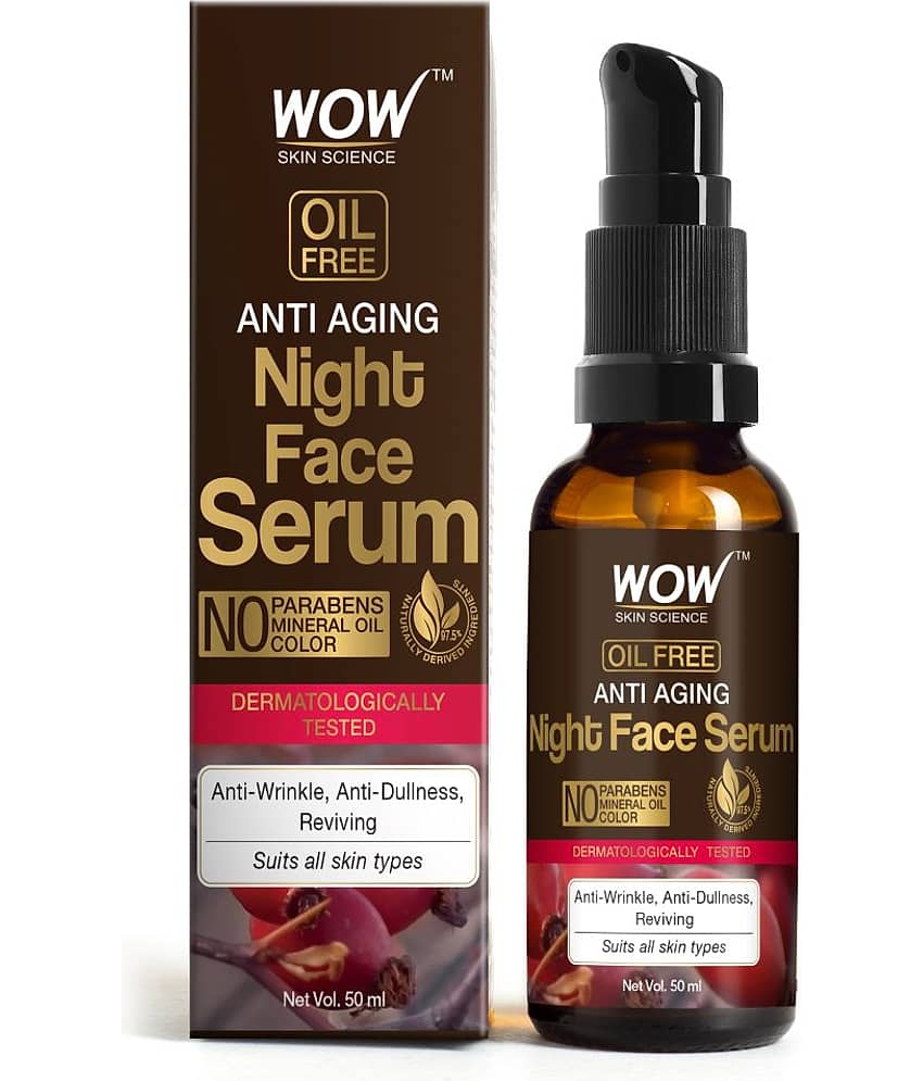 WOW Skin Science Anti Aging Night Face Serum - 50mL