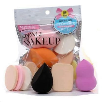 Elecsera 6 in 1 makeup sponge and Puff set for make up