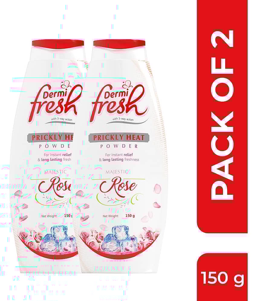 DERMIFRESH Talc 150 gm Pack of 2