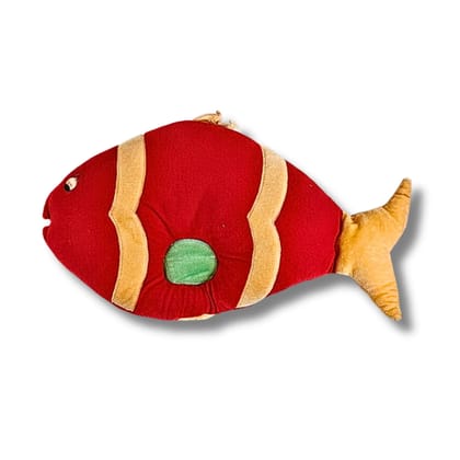 Saadhya Toys Ocean Buddy Plush Fish Soft Toy – Premium Red &amp; Yellow Soft Toy for Kids &amp; Home Décor