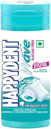 HappyDent Wave, Xylitol Sugarfree Mint Flavour