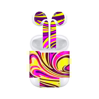 Airpods Psychedellic 2 Skin (only cover/केवल कवर) Airpods Psychedellic 2 Skin