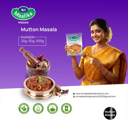 Mutton masala 50gm