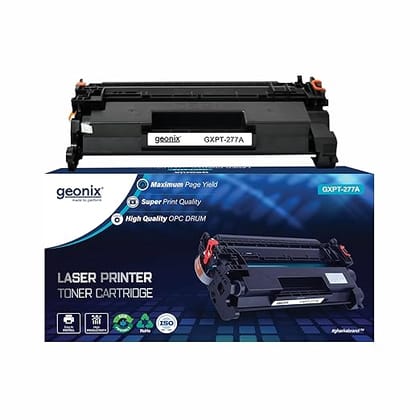 GEONIX 277A Printer Toner Cartridge - Without Chip for HP LaserJet Printer M429DW / M429FDN / M429FDW / M305D / M329DW / M405D / 405DN / M405DW, Wihout chip, Black