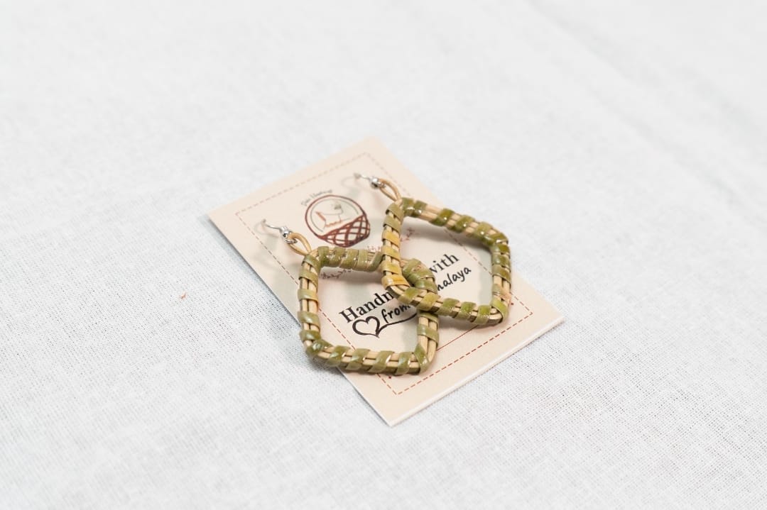 Handmade Bamboo Earrings