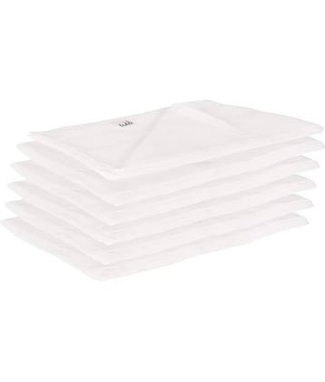 Lula White Muslin Nappy Set Of 6