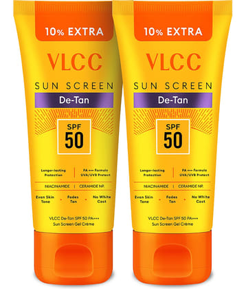 VLCC SPF 50 Sunscreen Gel For All Skin Type ( Pack of 2 )