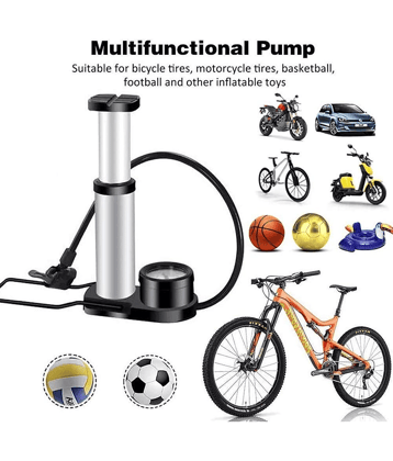 sakimo - Foot Pump For All Cars & Motorbikes ( Pack of 1 )