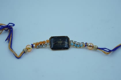 Khatu Shyam Premium Resin Stone Rakhi Khatu Shyam Premium Resin Stone Rakhi