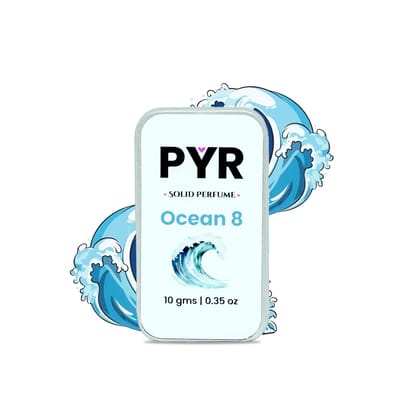 PYR Ocean8 Solid Perfume  Luxury Aquatic Scent | Travel-Friendly |10GM