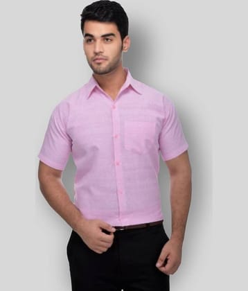 DESHBANDHU DBK - Pink Cotton Regular Fit Men's Formal Shirt (Pack of 1)