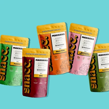 SNACC All-Flavours Makhana Pack