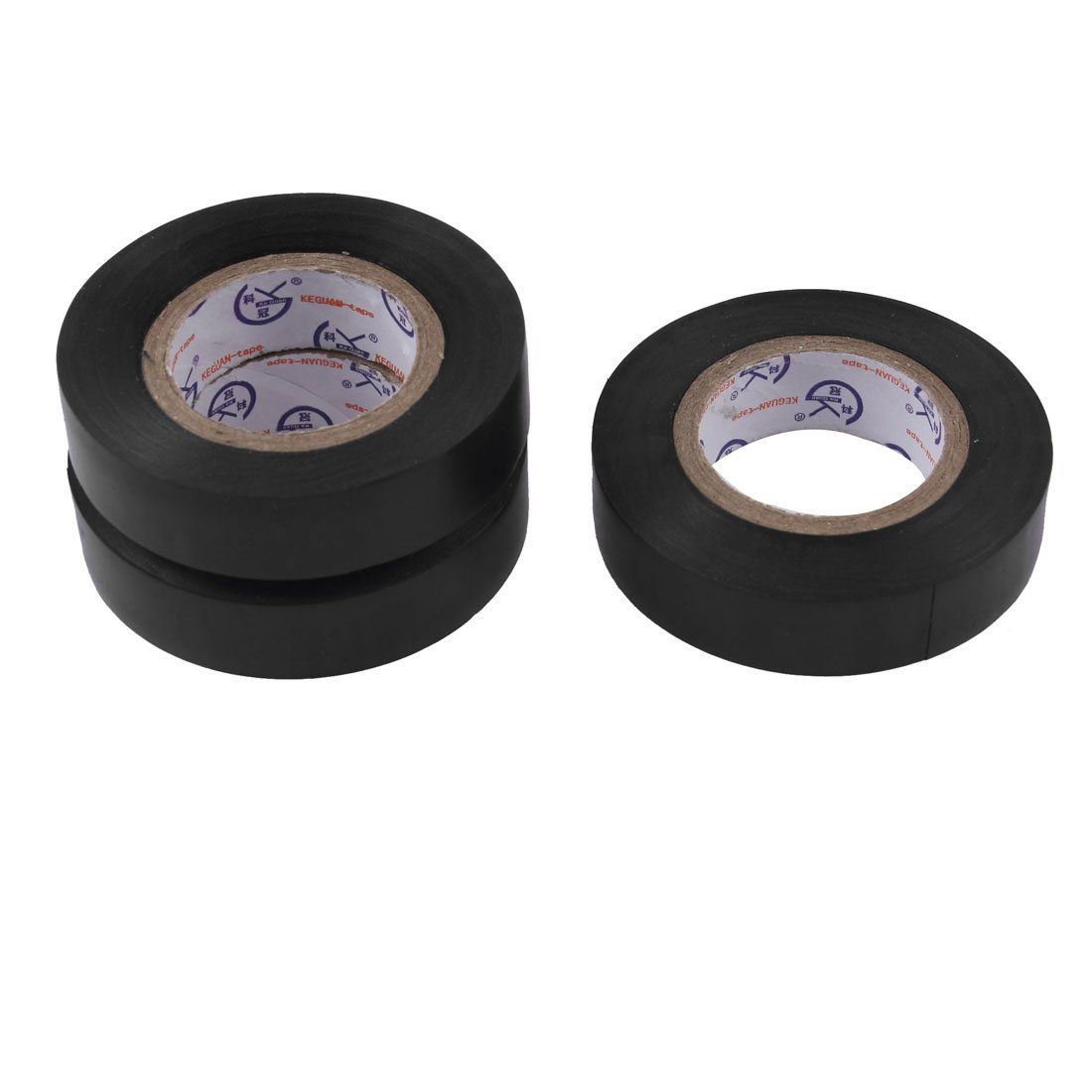 Black Adhesive Electrical Insulation Tape Roll, 3 Piece, 17 MM X 6 METER