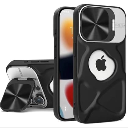 Back Cover for iPhone Shockproof, Protective, Magsafe, Artistic Engraved Geometric Pattern Case Black iPhone 15