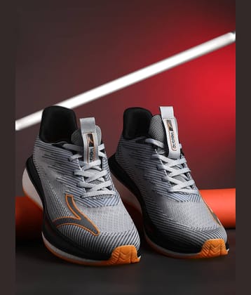 Action Sports Shoes For Men Gray Men's Sports Running Shoes