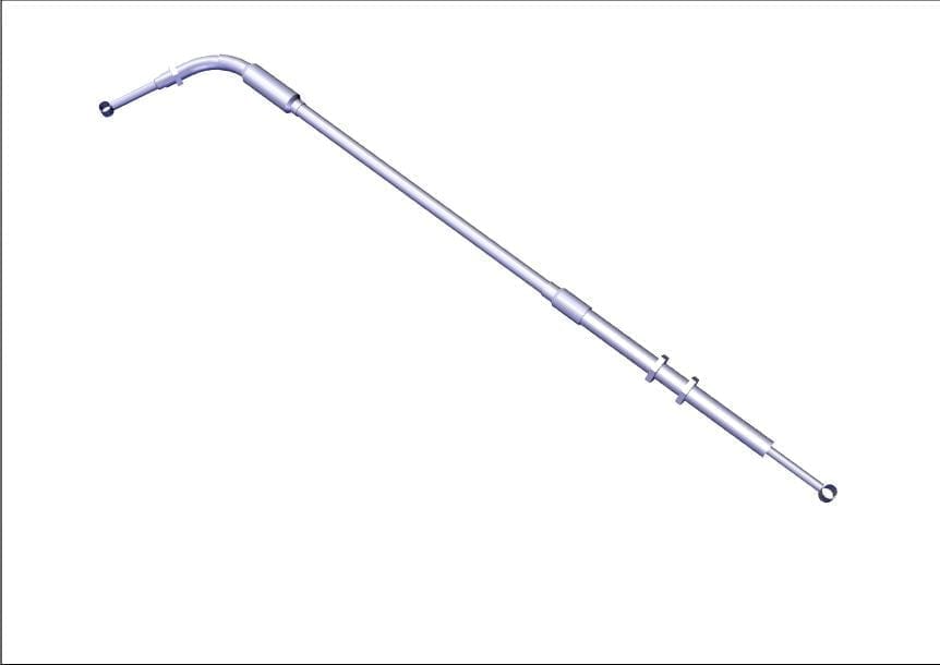 Hero Genuine Throttle/Accelerator Cable for Xpulse 200 | Xpulse 200T | Smooth Throttle Response | OEM Fit Precision | High Durability | Reliable Performance | Easy Installation - 17910ABW800S