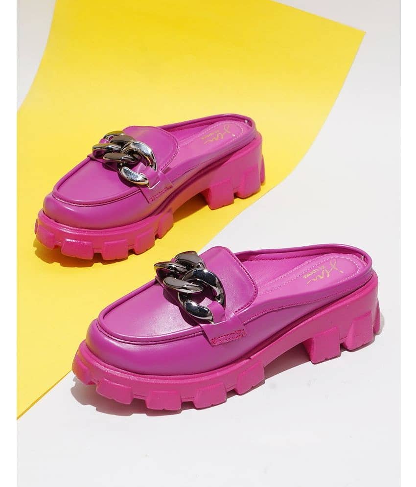 JM Looks Pink Women's Casual Ballerinas