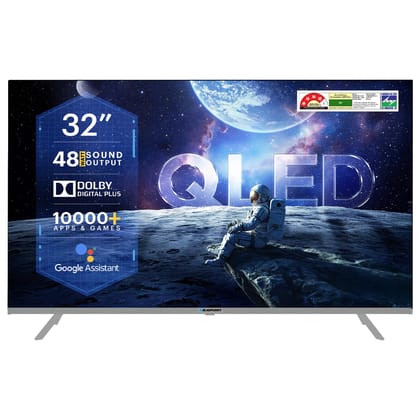Blaupunkt 80 cm (32 inches) Quantum Dot Series QLED Google Android TV 32QD7080 Blaupunkt 80 cm (32 inches) Quantum Dot Series QLED Google Android TV 32QD7080 - Black / 32 inches