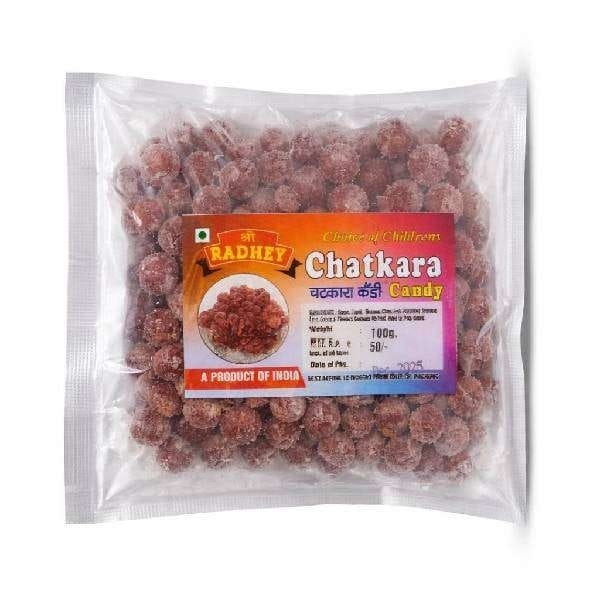 Radhey Chatkara Candy Tangy Tamarind Imli Digestive Gola 100g Pack - 1 unit