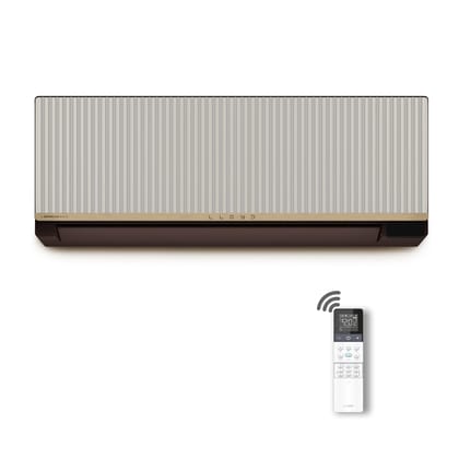 Lloyd Stunnair 1.5 Ton 5 Star AI Smart Wi-Fi Inverter Split AC (6 in 1 Expandable, Cools Up To 60C, Find Me, Mood Lighting, In-Built Air Purifier, Direct Voice Command, Beige & Cocoa, GLS19V5ASOQZ) Lloyd Stunnair 1.5 Ton 5 Star AI Smart Wi-Fi Inverter Sp