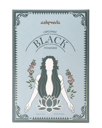 ashpveda Organic Black Hair Color Powder ashpveda Organic Black Hair Color Powder