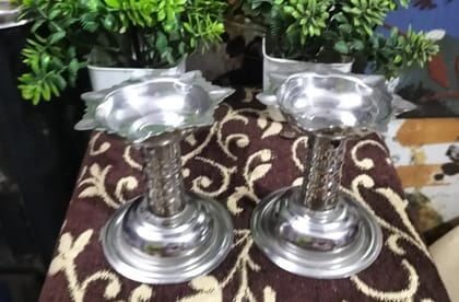 Steel diya