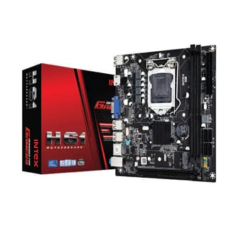 INTEX Intel H81 Chipset DDR3 Motherboard Black, H81