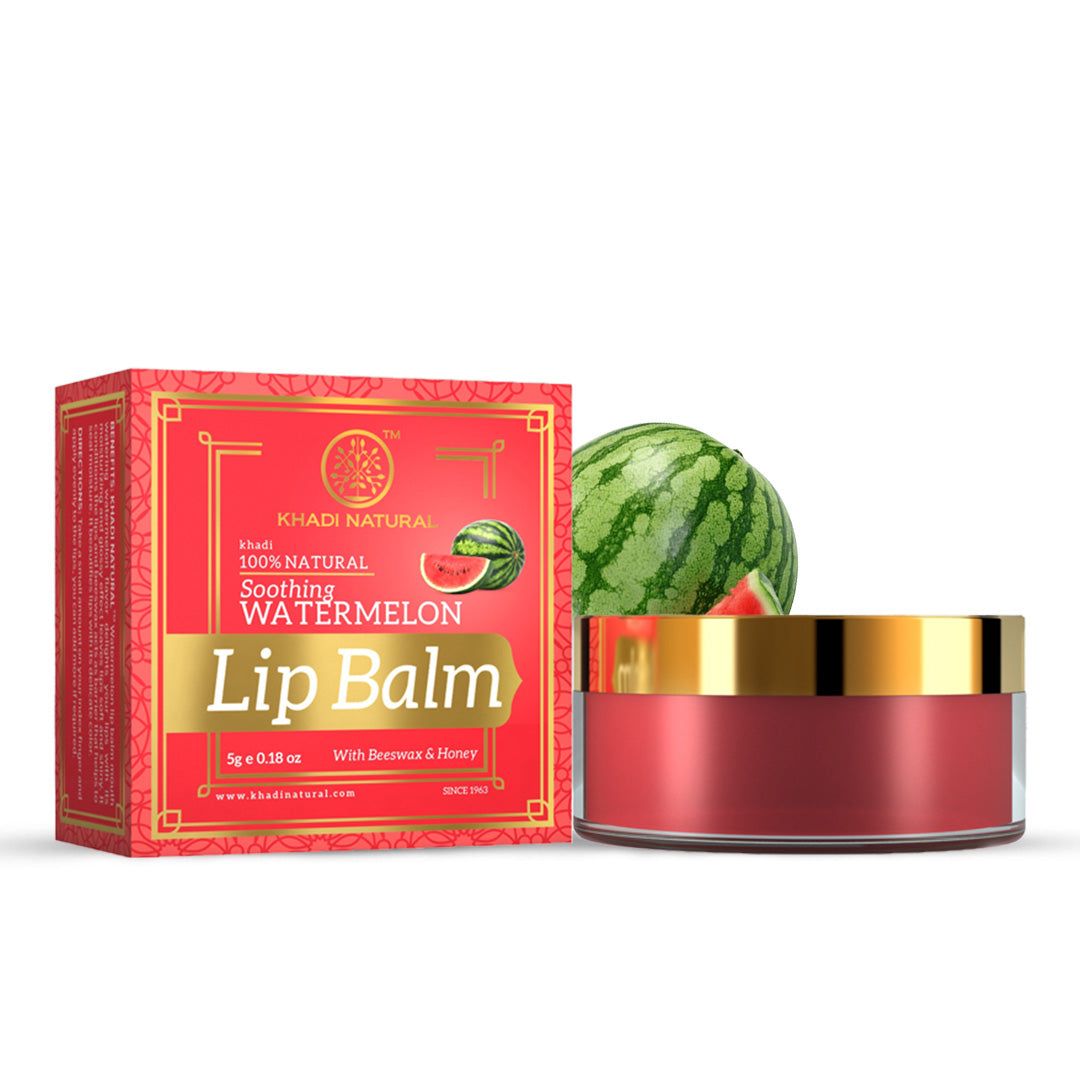 Khadi Natural Watermelon Lip Balm - 5gm