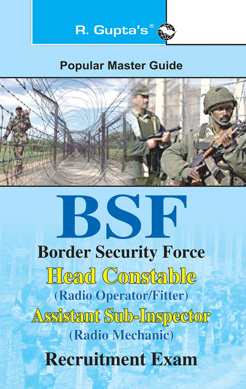 BSF: Head Constable (Radio Operator/Fitter) & ASI (Radio Mechanic) Exam Guide [Paperback] [Jul 26, 2025] RPH Editorial Board