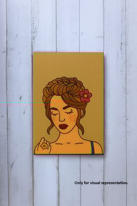 Dbeautify's DIY Traditional Painting – Elegant Lady