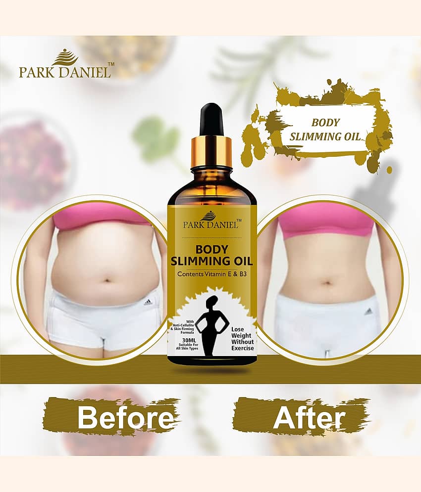 Park Daniel Anti-Cellulite Fat Belly Body Slimming Oil Shaping & Firming Oil 30 mL