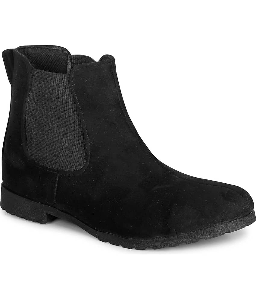 Saheb - Black Women's Ankle Length Boots